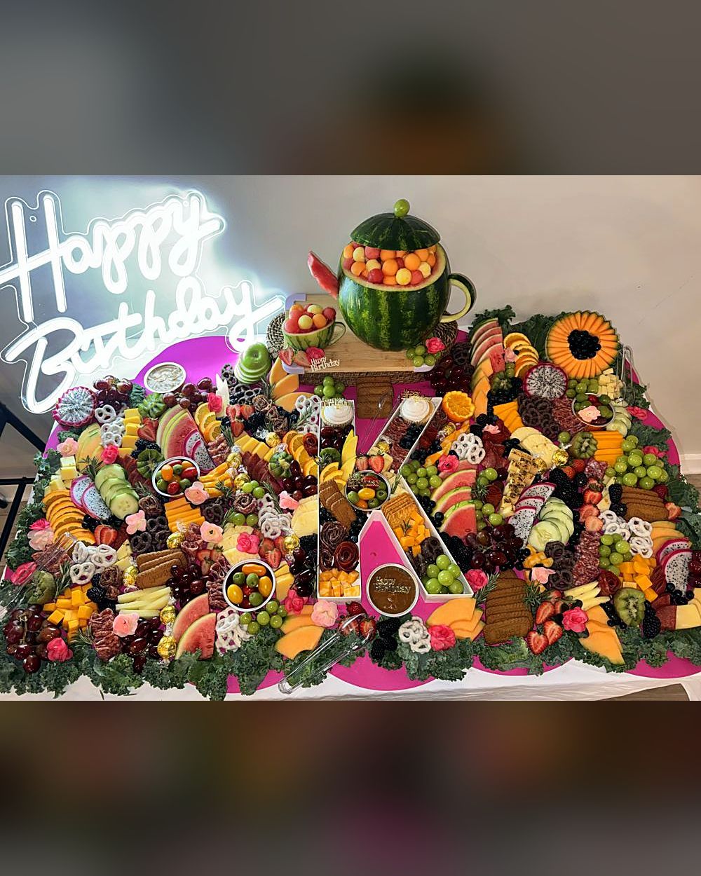 Happy Birthday Grazing Table