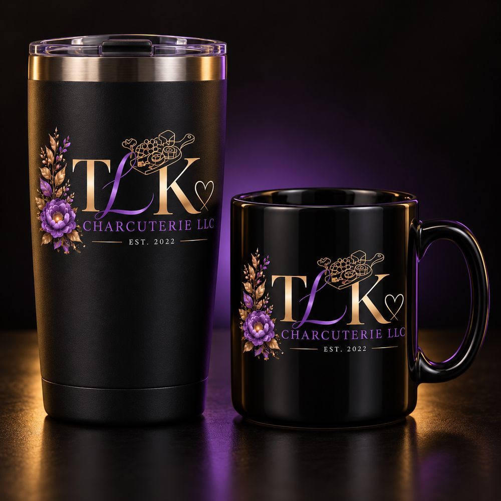 TLK logo tumbler